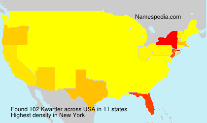 Surname Kwartler in USA Surname Kwartler in USA