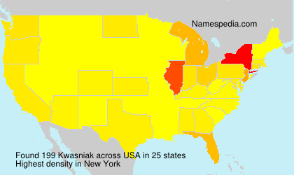 Surname Kwasniak in USA Surname Kwasniak in USA