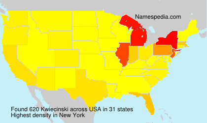 Surname Kwiecinski in USA Surname Kwiecinski in USA