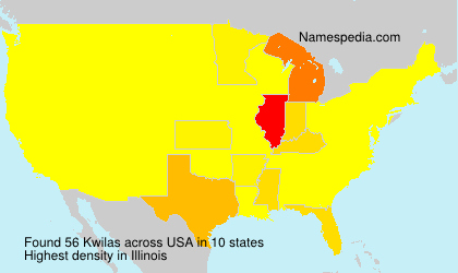 Surname Kwilas in USA Surname Kwilas in USA