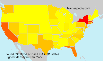 Surname Kydd in USA Surname Kydd in USA