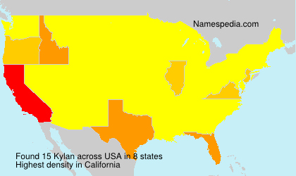 Surname Kylan in USA Surname Kylan in USA