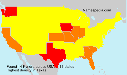 Surname Kyndra in USA Surname Kyndra in USA