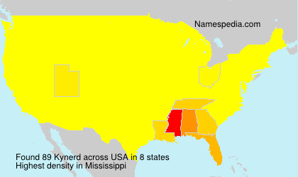 Surname Kynerd in USA Surname Kynerd in USA