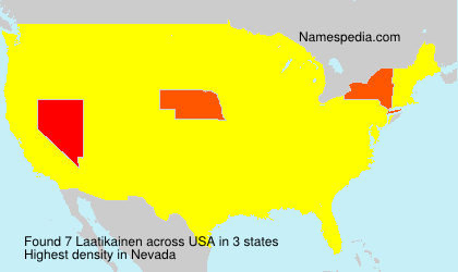 Surname Laatikainen in USA Surname Laatikainen in USA