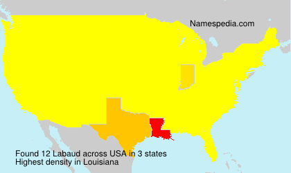 Surname Labaud in USA Surname Labaud in USA