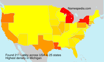 Surname Labby in USA Surname Labby in USA