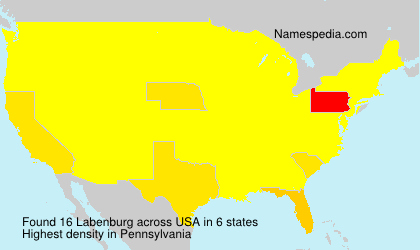 Surname Labenburg in USA Surname Labenburg in USA