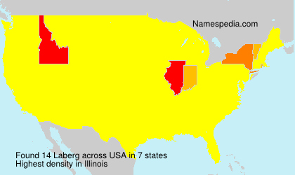 Surname Laberg in USA Surname Laberg in USA