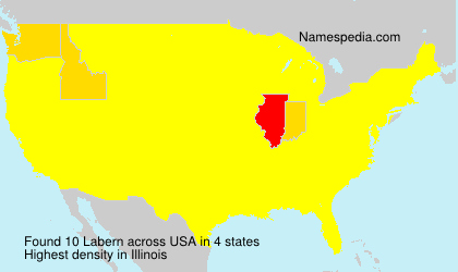 Surname Labern in USA Surname Labern in USA