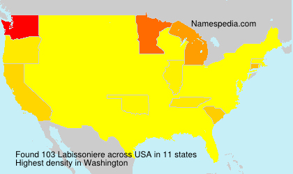 Surname Labissoniere in USA Surname Labissoniere in USA