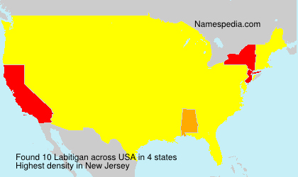 Surname Labitigan in USA Surname Labitigan in USA