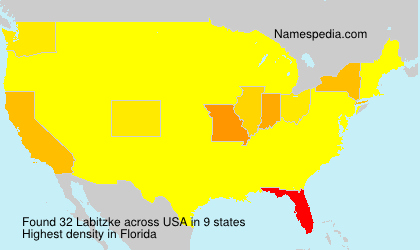 Surname Labitzke in USA Surname Labitzke in USA