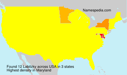 Surname Labitzky in USA Surname Labitzky in USA