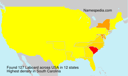 Surname Laboard in USA Surname Laboard in USA