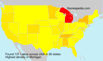 Surname Laboe in USA Surname Laboe in USA