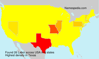 Surname Laboi in USA Surname Laboi in USA