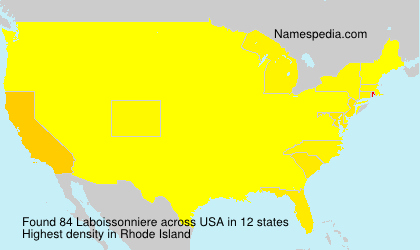Surname Laboissonniere in USA Surname Laboissonniere in USA