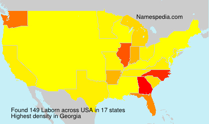 Surname Laborn in USA Surname Laborn in USA
