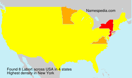 Surname Labort in USA Surname Labort in USA