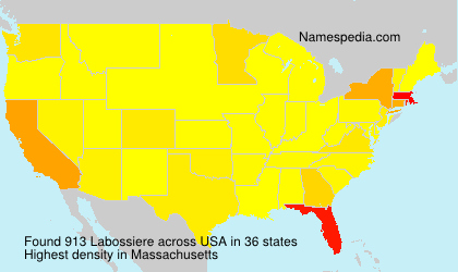 Surname Labossiere in USA Surname Labossiere in USA