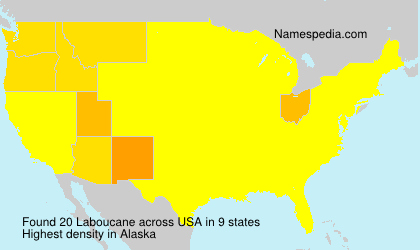 Surname Laboucane in USA Surname Laboucane in USA
