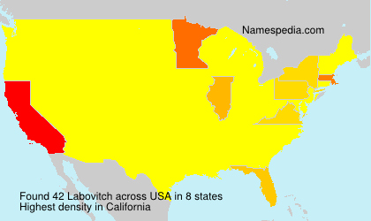 Surname Labovitch in USA Surname Labovitch in USA