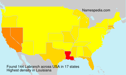 Surname Labranch in USA Surname Labranch in USA