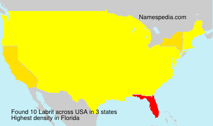 Surname Labrit in USA Surname Labrit in USA