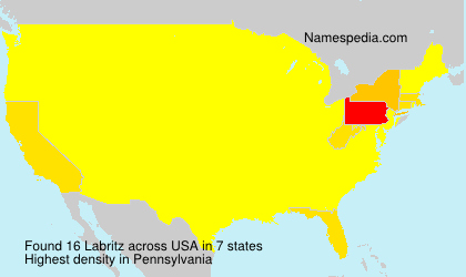 Surname Labritz in USA Surname Labritz in USA