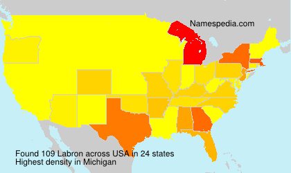 Surname Labron in USA Surname Labron in USA