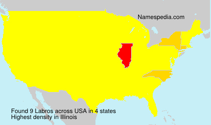Surname Labros in USA Surname Labros in USA