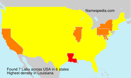 Surname Labu in USA Surname Labu in USA