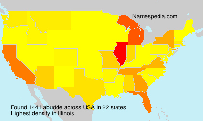 Surname Labudde in USA Surname Labudde in USA