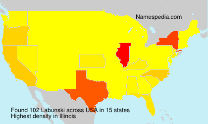 Surname Labunski in USA Surname Labunski in USA