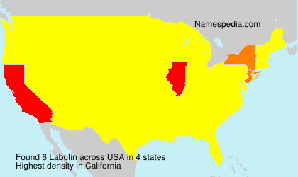 Surname Labutin in USA Surname Labutin in USA