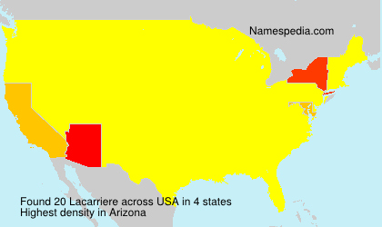 Surname Lacarriere in USA Surname Lacarriere in USA