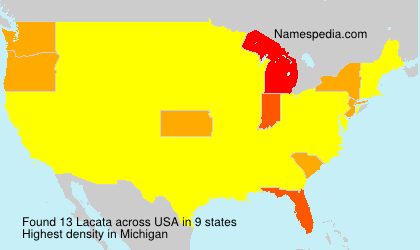 Surname Lacata in USA Surname Lacata in USA