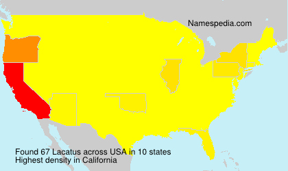 Surname Lacatus in USA Surname Lacatus in USA