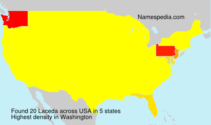 Surname Laceda in USA Surname Laceda in USA