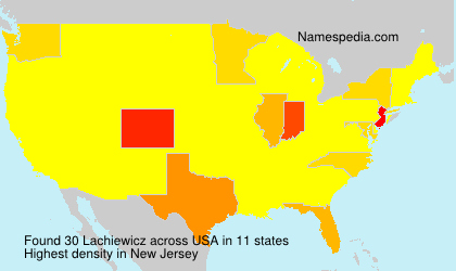 Surname Lachiewicz in USA Surname Lachiewicz in USA