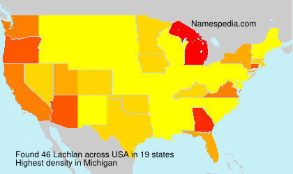 Surname Lachlan in USA Surname Lachlan in USA