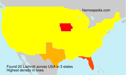 Surname Lachnitt in USA Surname Lachnitt in USA