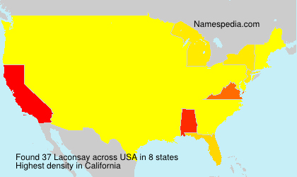 Surname Laconsay in USA Surname Laconsay in USA