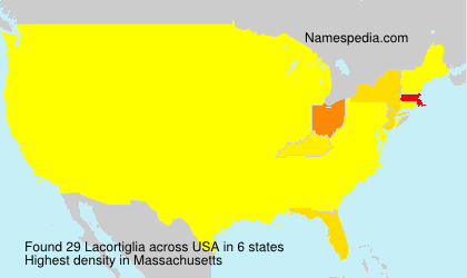 Surname Lacortiglia in USA Surname Lacortiglia in USA
