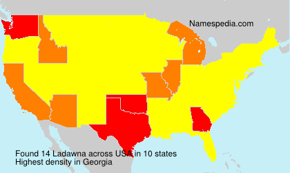 Surname Ladawna in USA Surname Ladawna in USA