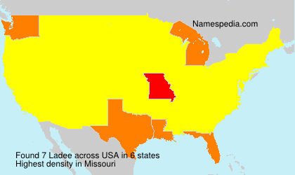 Surname Ladee in USA Surname Ladee in USA
