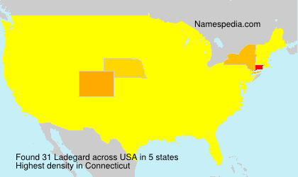 Surname Ladegard in USA Surname Ladegard in USA
