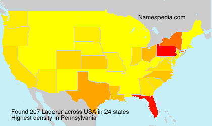 Surname Laderer in USA Surname Laderer in USA