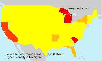 Surname Ladermann in USA Surname Ladermann in USA
